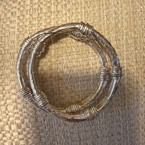 Chico's Set of 2 Silver Bracelets